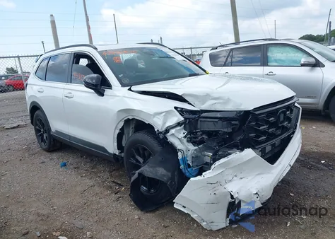 2024 Honda Cr-V Hybrid Sport-L из США, поврежденный, VIN 7FARS6H88RE074672